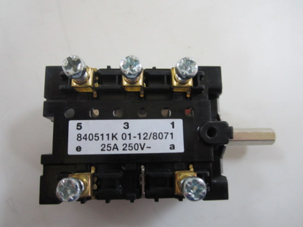 Переключатель Gottak 7LA 840502 (7LA 840511K) для электроплит и шкафов